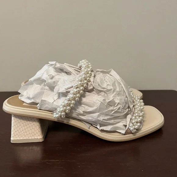 Dolce Vita River Pearl Heels- Vanilla pearls - Picture 3 of 4